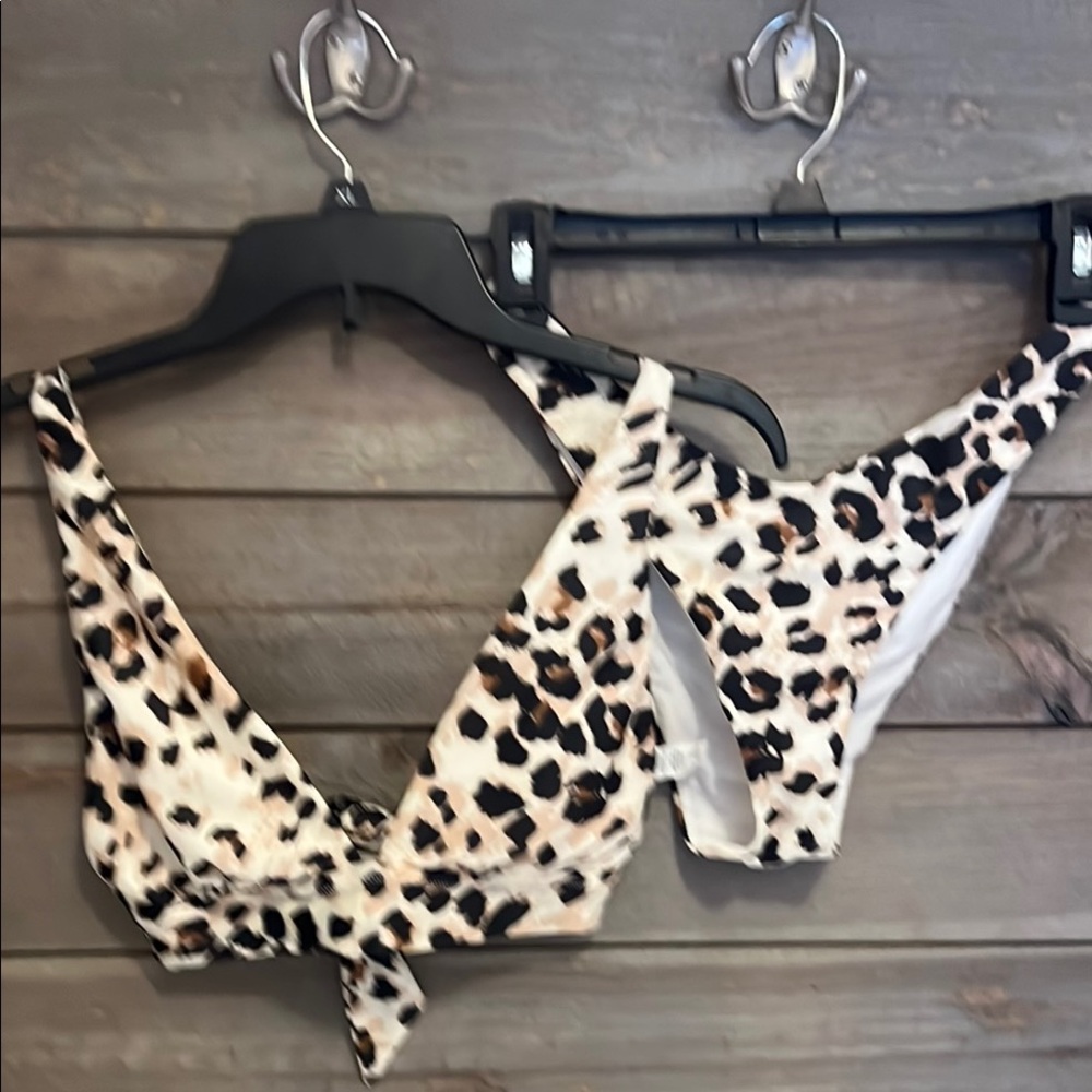 Aerie longline style top with cheeky bottoms bikini
